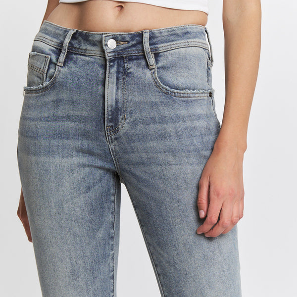 Hannah Mid Rise Bootcut- Mica Denim