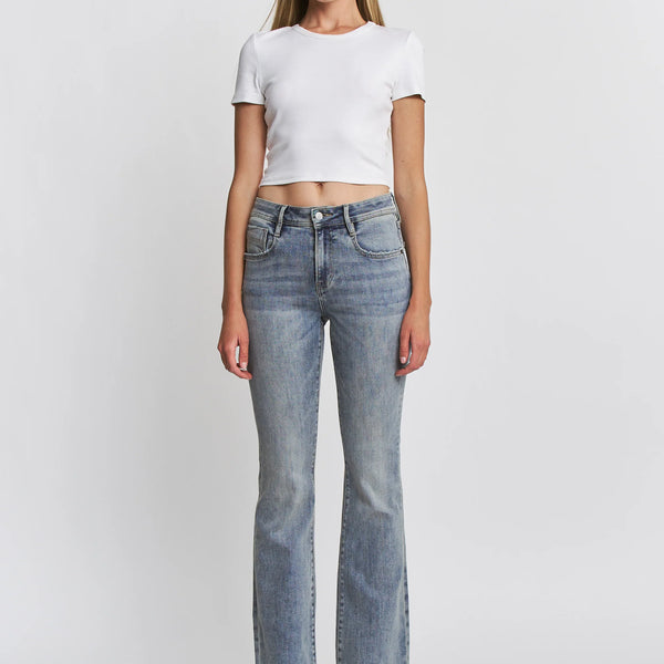 Hannah Mid Rise Bootcut- Mica Denim