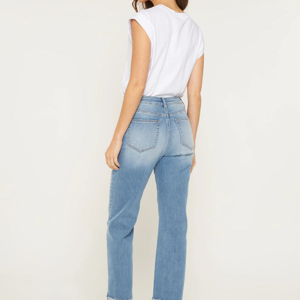 High Rise Stright Leg (Tummy Tuck)-Mica