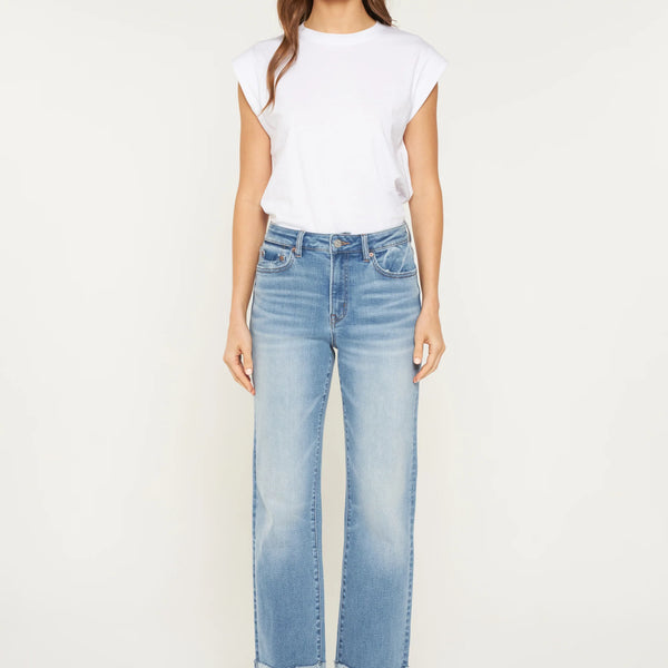 High Rise Stright Leg (Tummy Tuck)-Mica