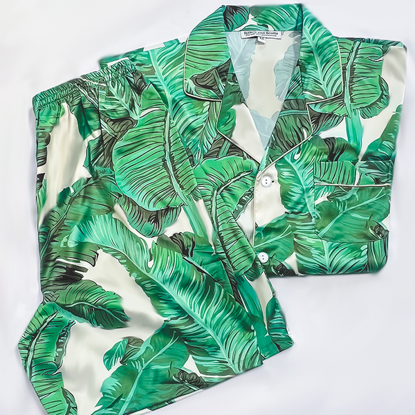 Men's Banana Leaf Shorts set