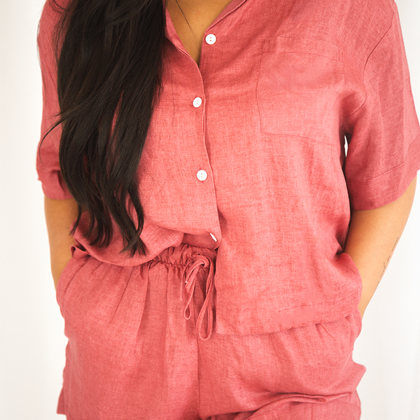 Orchid Linen Matching Set