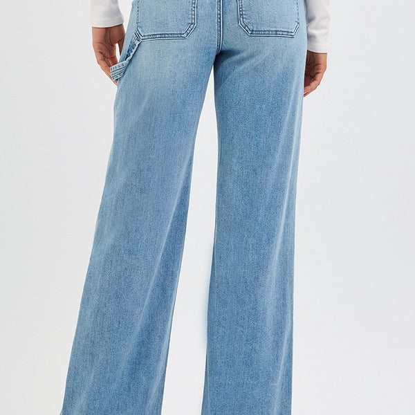 Risen- High Rise Straight Leg with Cargo Pocket