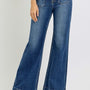Risen High Rise Wide Flare Jeans