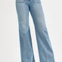 Risen High Rise Wide Flare Jeans