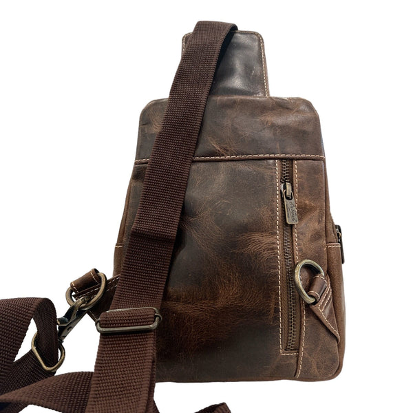 Crete Leather Crossbody Bag Unisex
