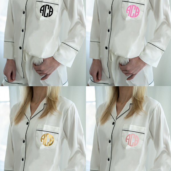 White with Black Trim Long Sleeve Top and Shorts Set