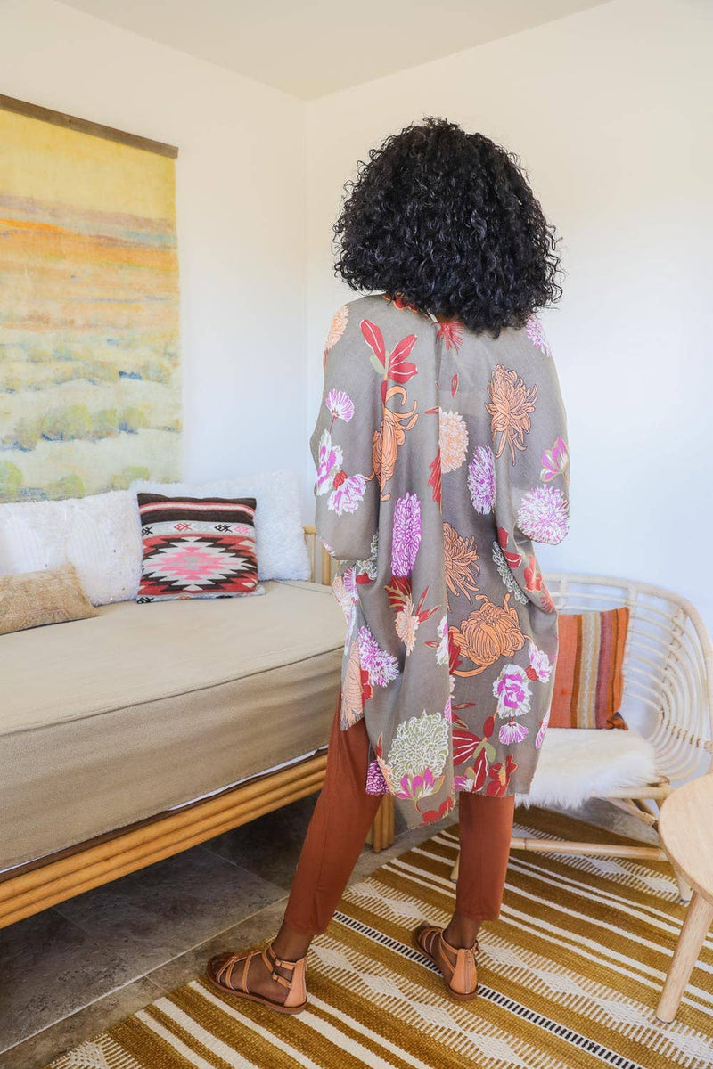 Stella Floral Kimono