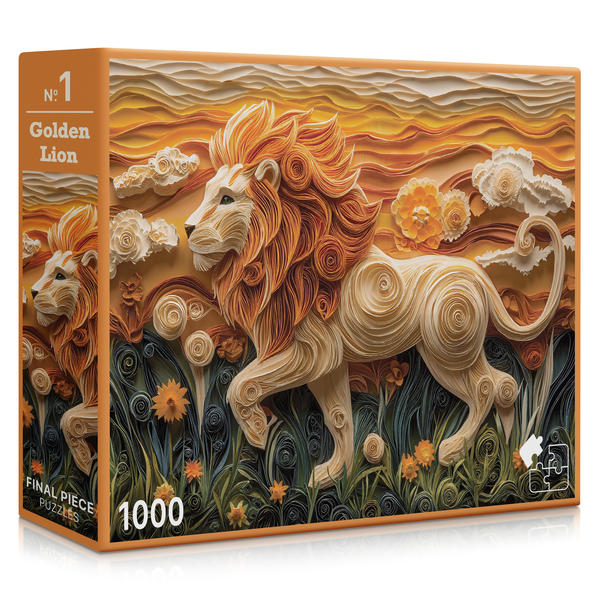 Final Piece Puzzles - No. 1 - Golden Lion