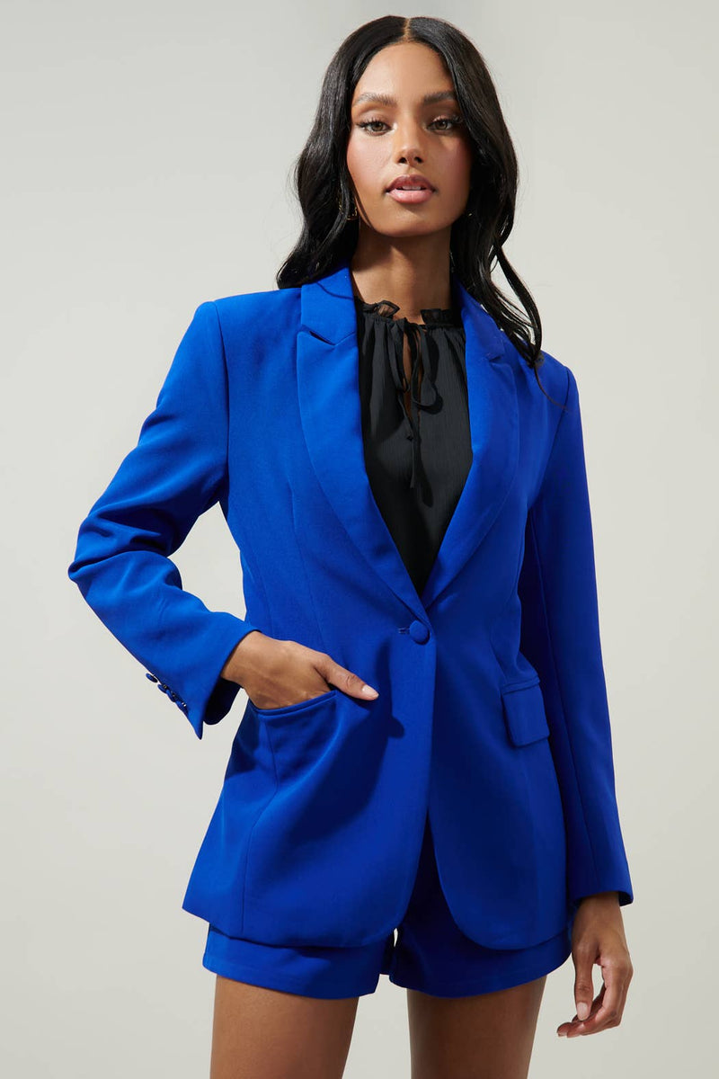 Chelsea Fitted Notch Lapel Blazer