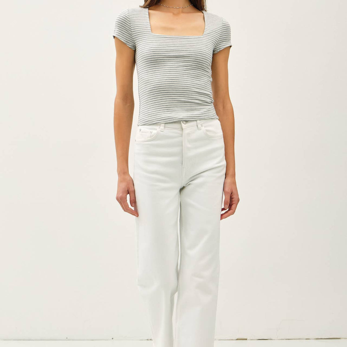 Everyday Essential Square Neck Tee
