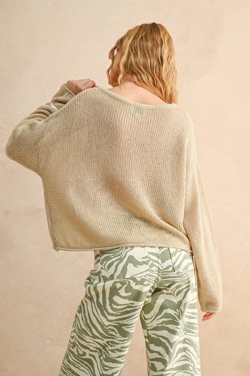 Light Weight Knitted Top