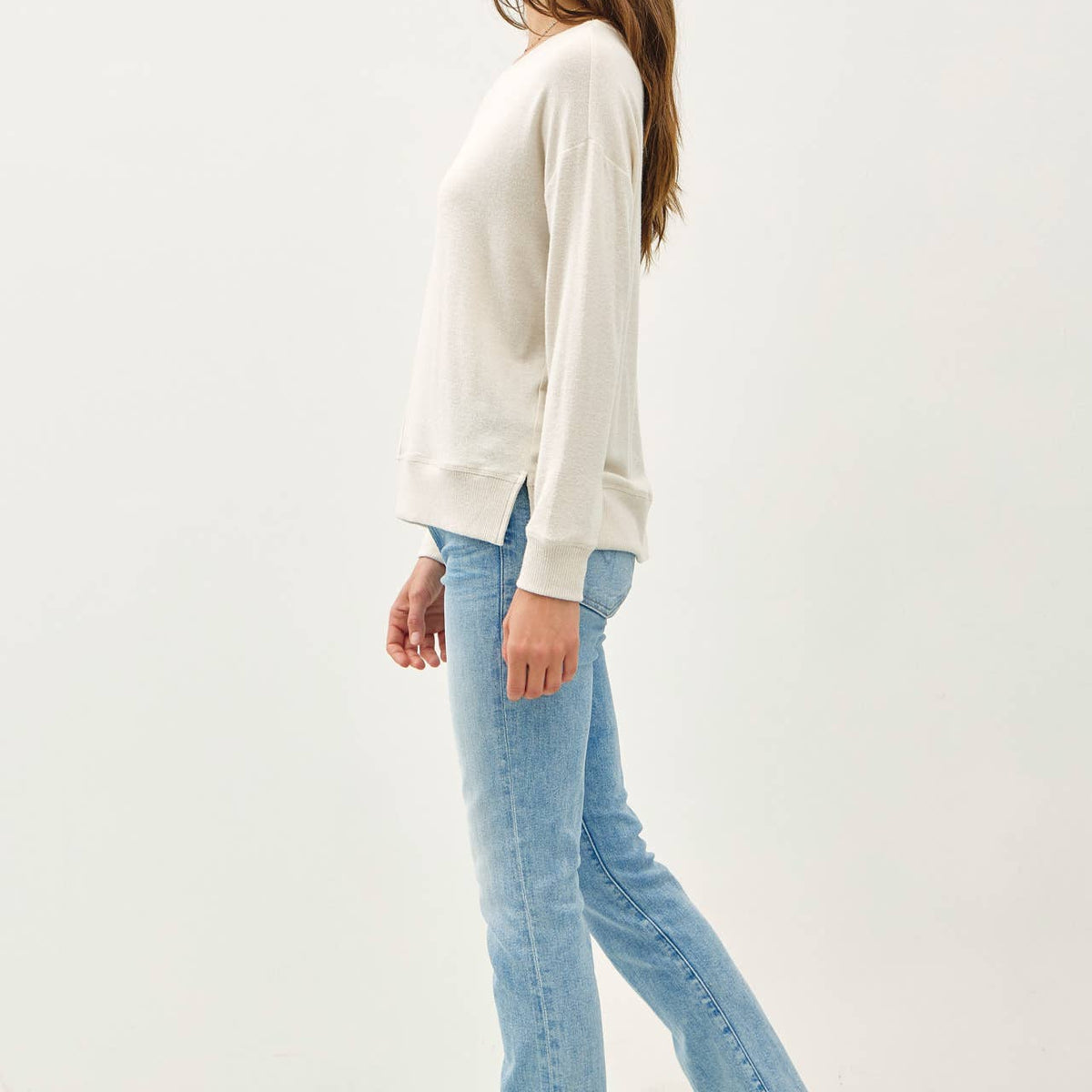 Buttery Hacci Brushed Knit Top