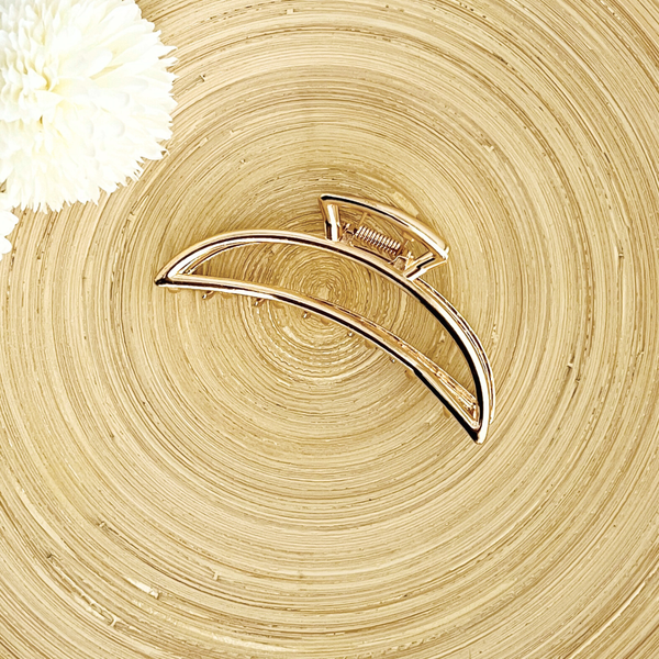 Modern Gold Claw Clip | Hair Claw