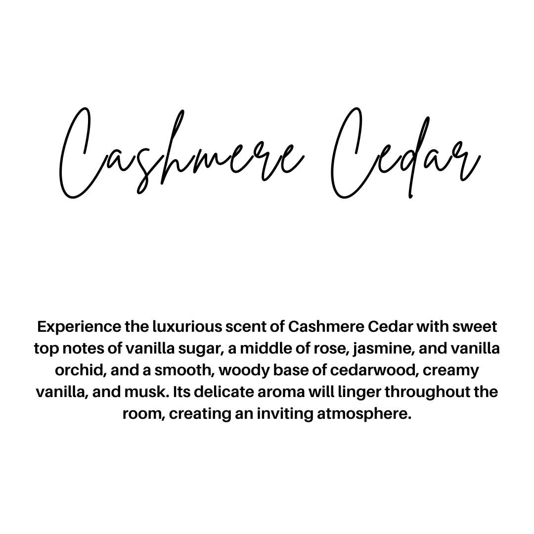 CASHMERE CEDAR | HOLIDAY | CAR DIFFUSER