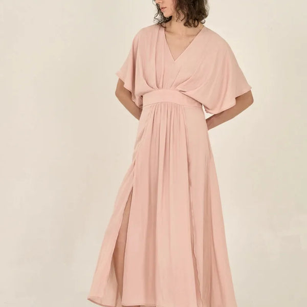 Kimono Sleeve Maxi Dress