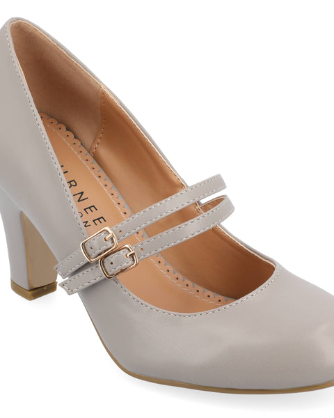 Journee - Windy Mary Jane Pump Heels In Statment