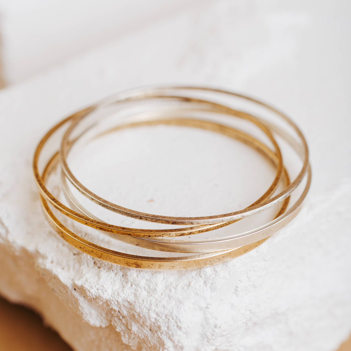 Thick & Thin Bangles