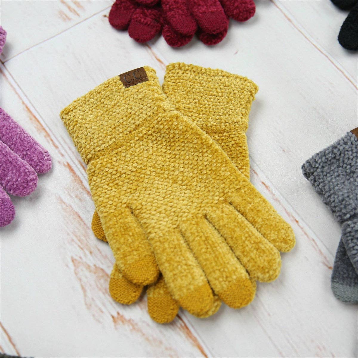 CC Chenille Touchscreen Glove