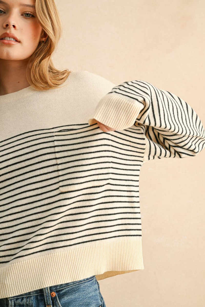 Bri Stripe Sweater