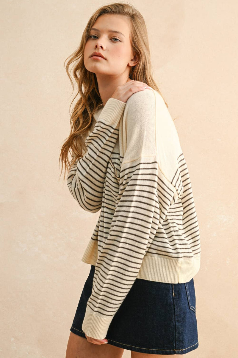 Bri Stripe Sweater
