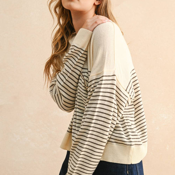 Bri Stripe Sweater