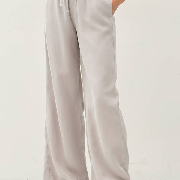 Tencel Wide Leg Pants