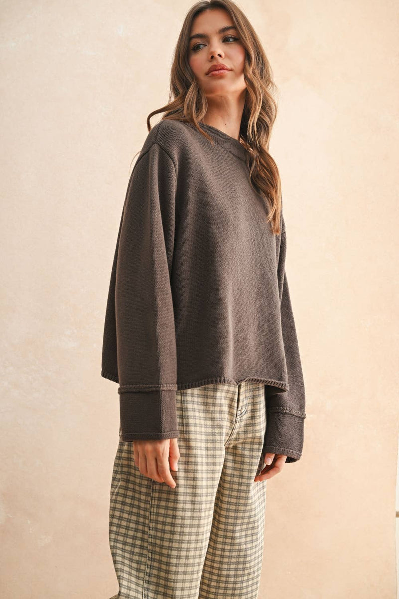 MIOU MUSE - SWEATER TOP