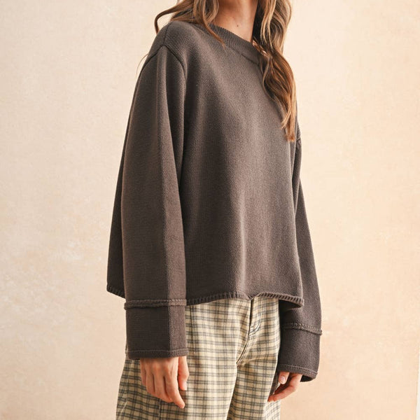 MIOU MUSE - SWEATER TOP