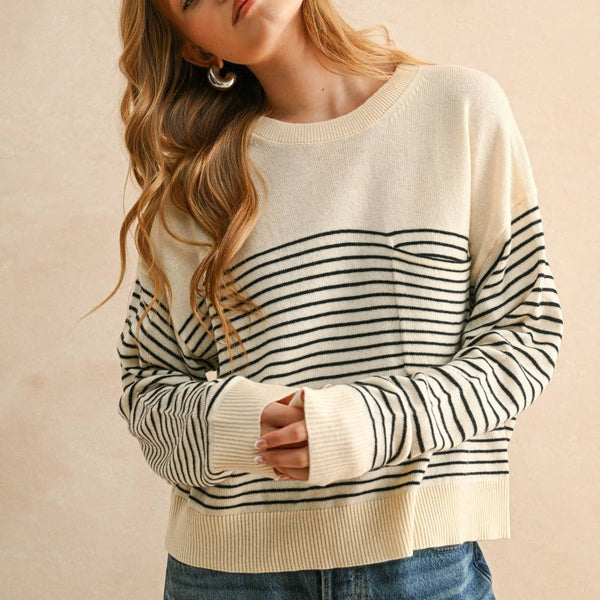 Bri Stripe Sweater