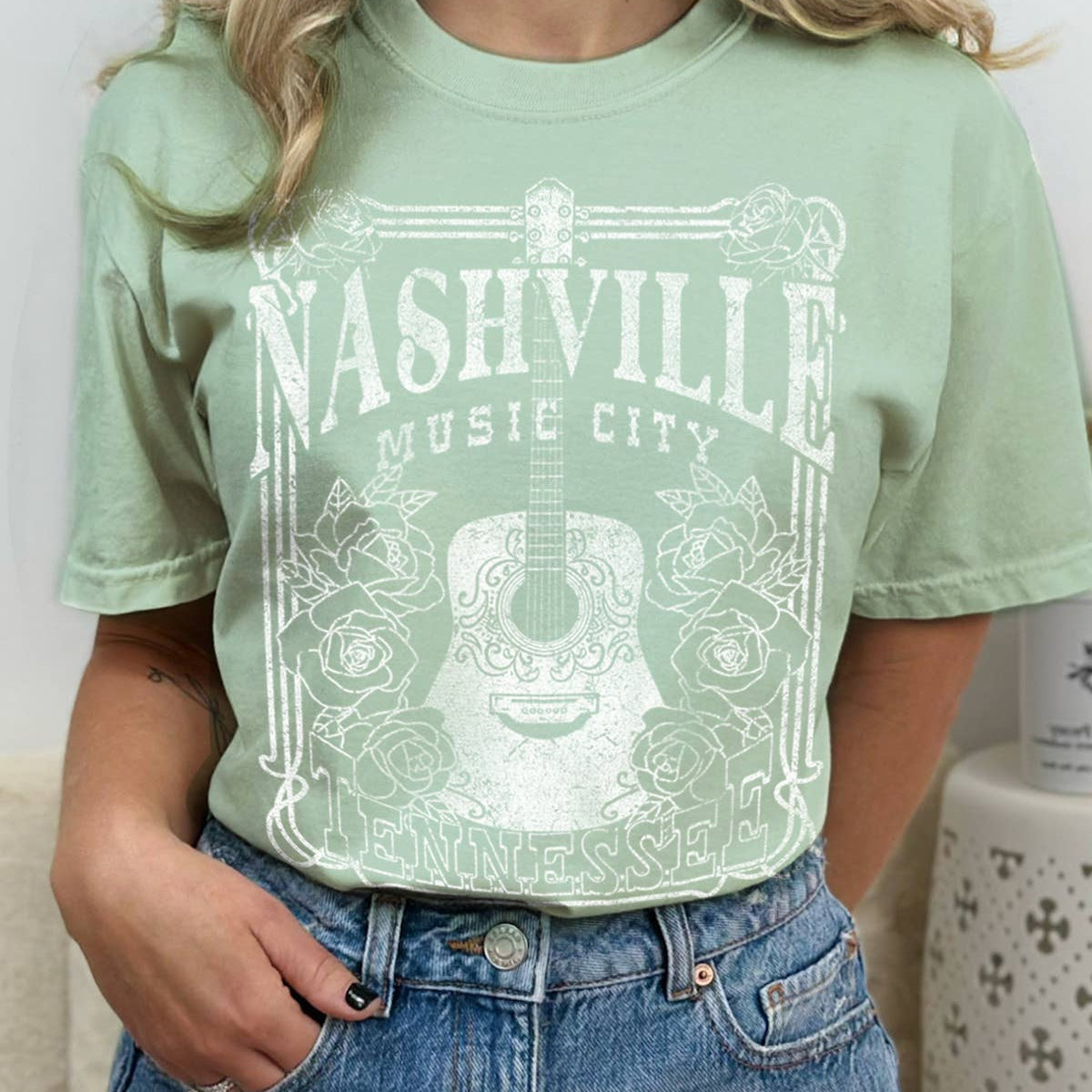 Nashville Music City- Tee