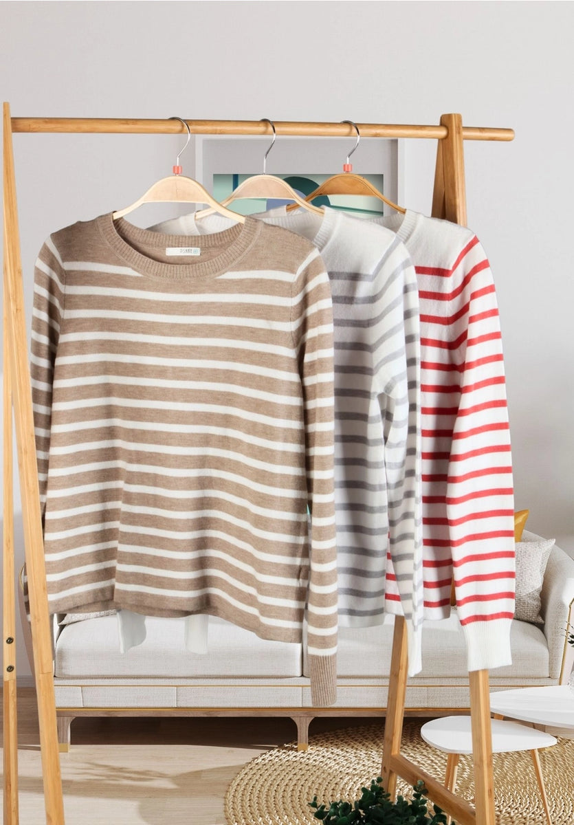 Bella Knit Striped Sweater