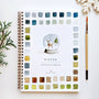 Winter watercolor workbook by Emily Lex studio