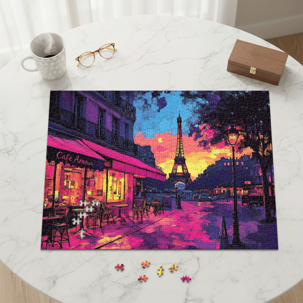Final Piece Puzzles - No. 5 - Eiffel Glow