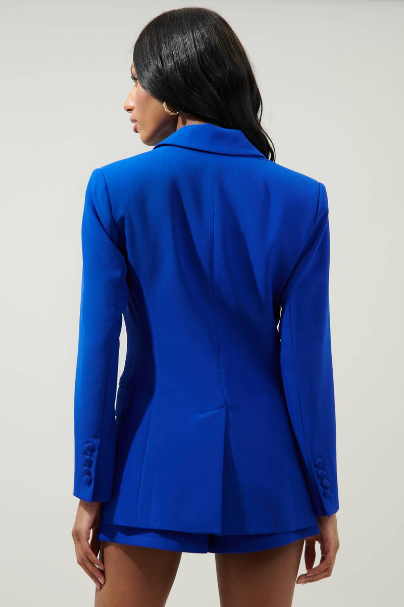 Chelsea Fitted Notch Lapel Blazer