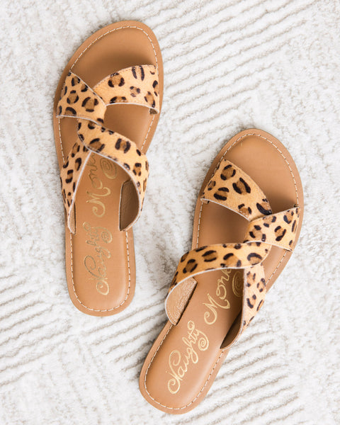 Conga Sandal in Leopard