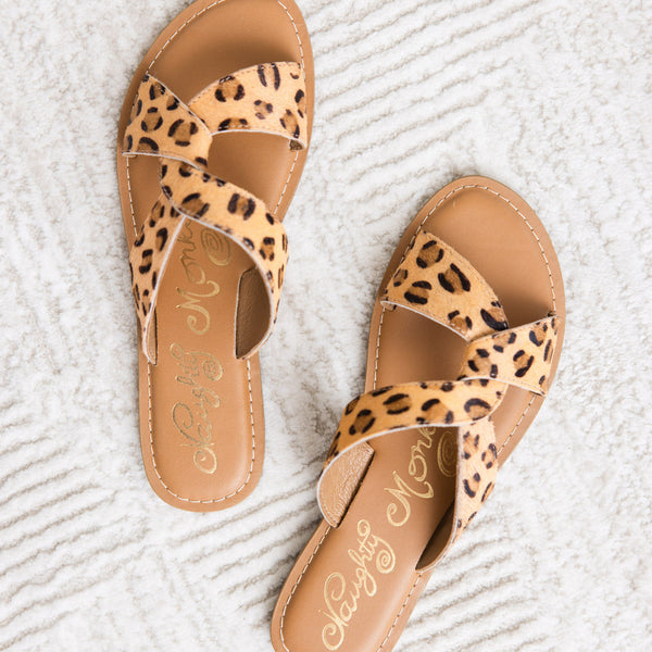 Conga Sandal in Leopard