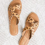 Conga Sandal in Leopard