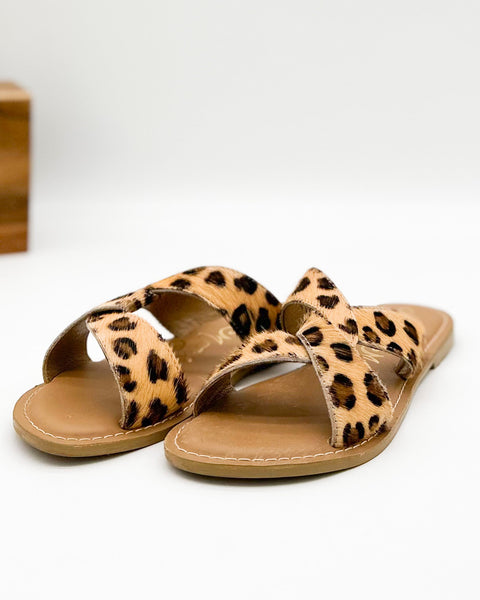 Conga Sandal in Leopard