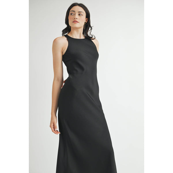Satin Maxi Dress