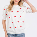  IVORY/RED