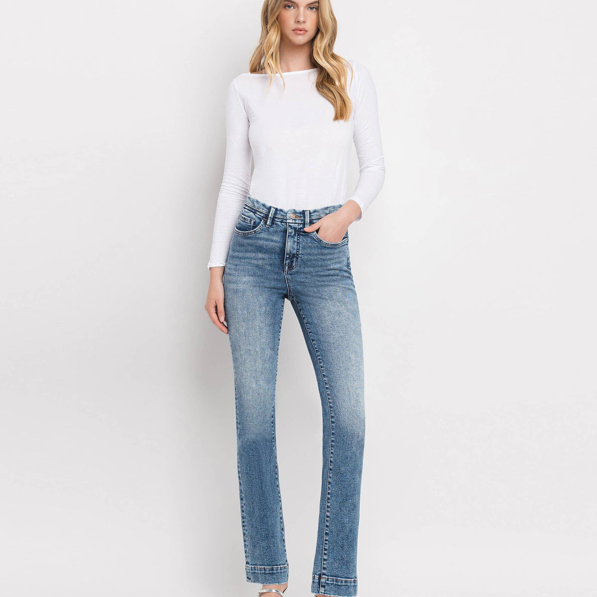 Tummy Control High-Rise Bootcut- Lovervet