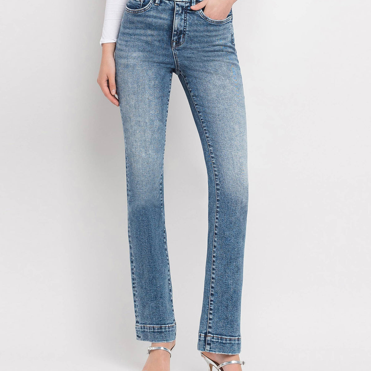 Tummy Control High-Rise Bootcut- Lovervet