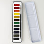 Watercolor paint set with brush by Emily lex studio