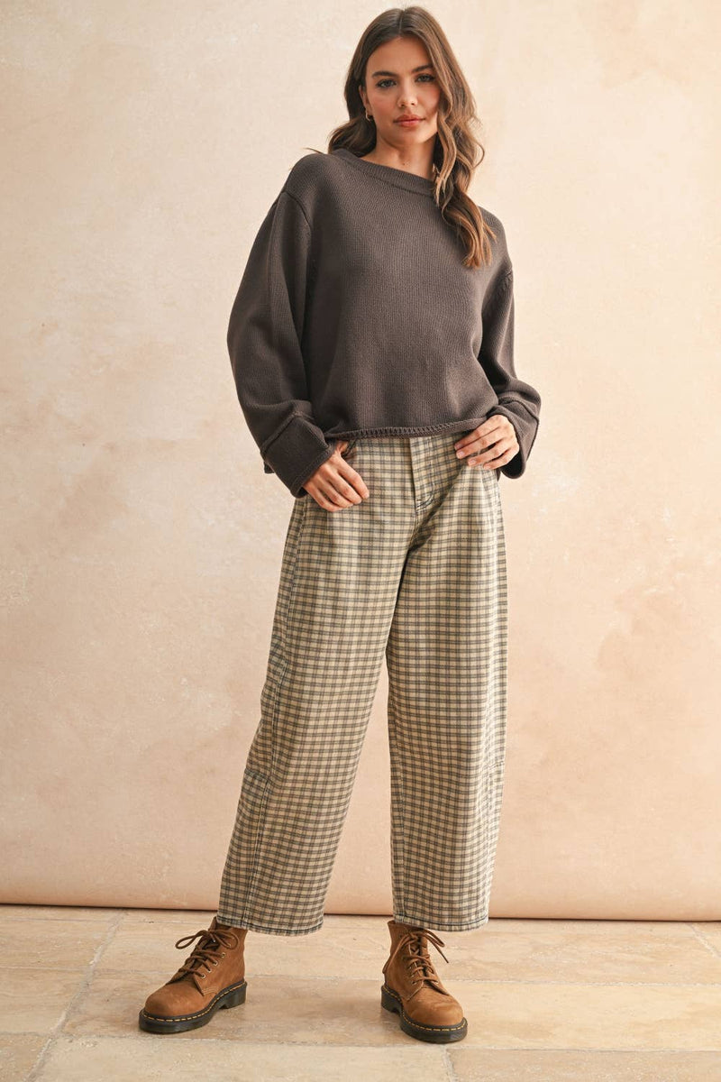 MIOU MUSE - SWEATER TOP