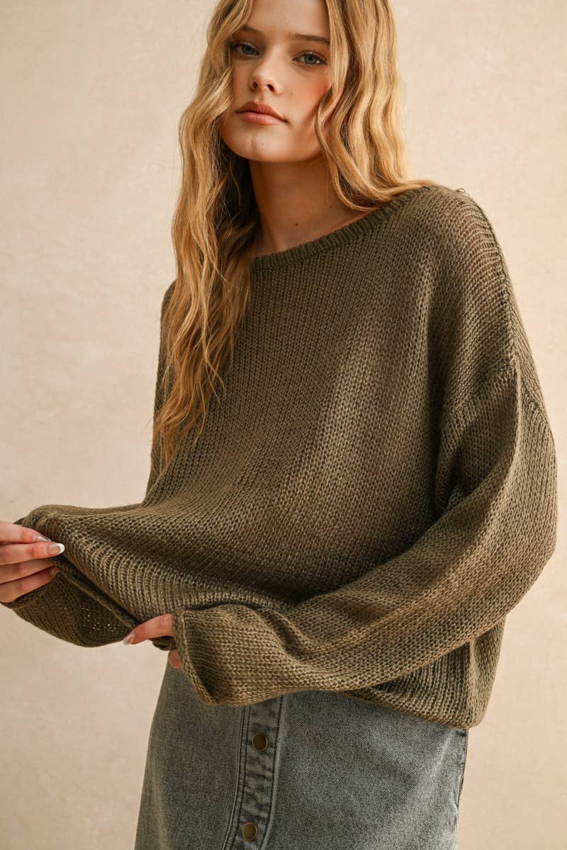 Light Weight Knitted Top