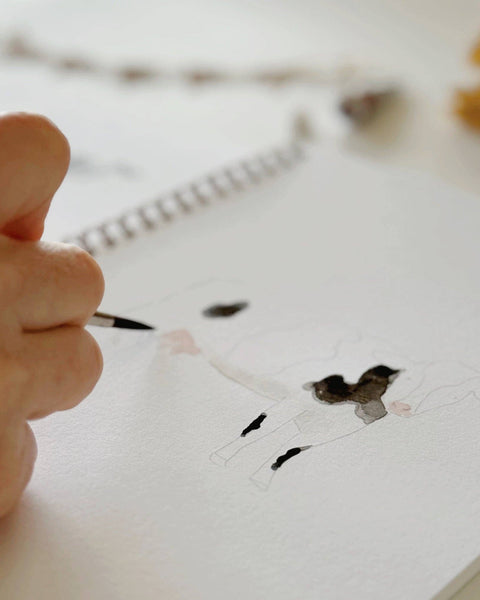 Farm Watercolor Workbook