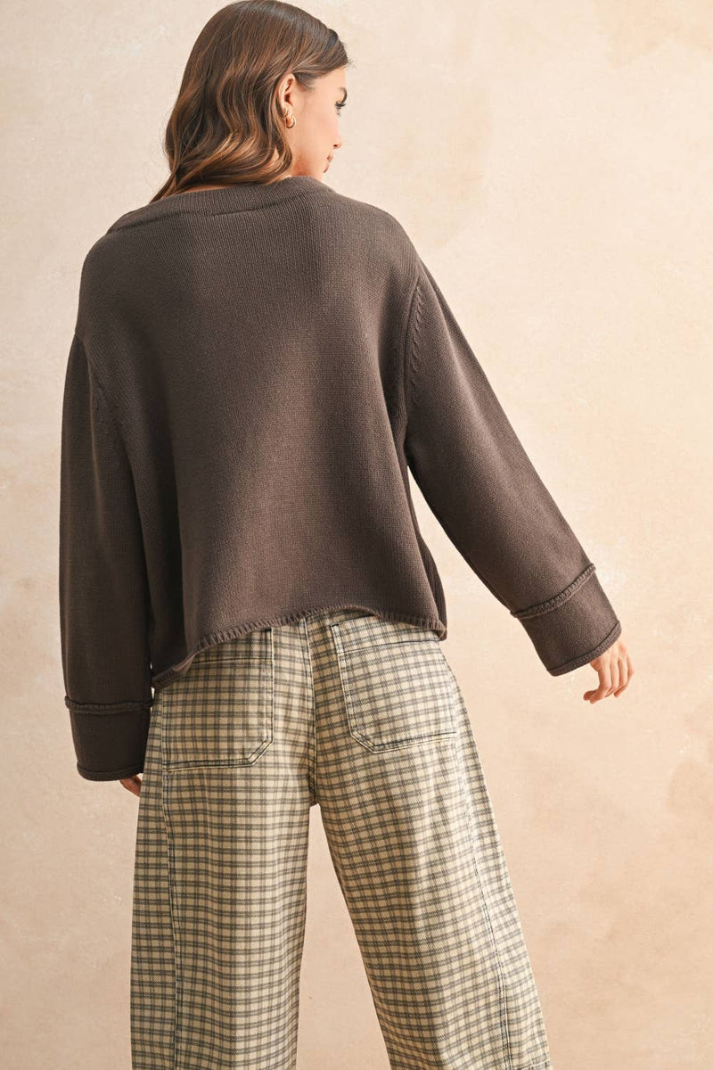 MIOU MUSE - SWEATER TOP