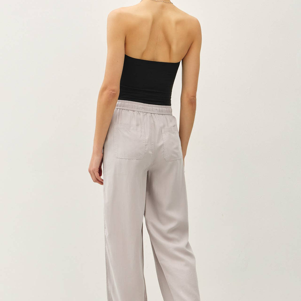 Tencel Wide Leg Pants