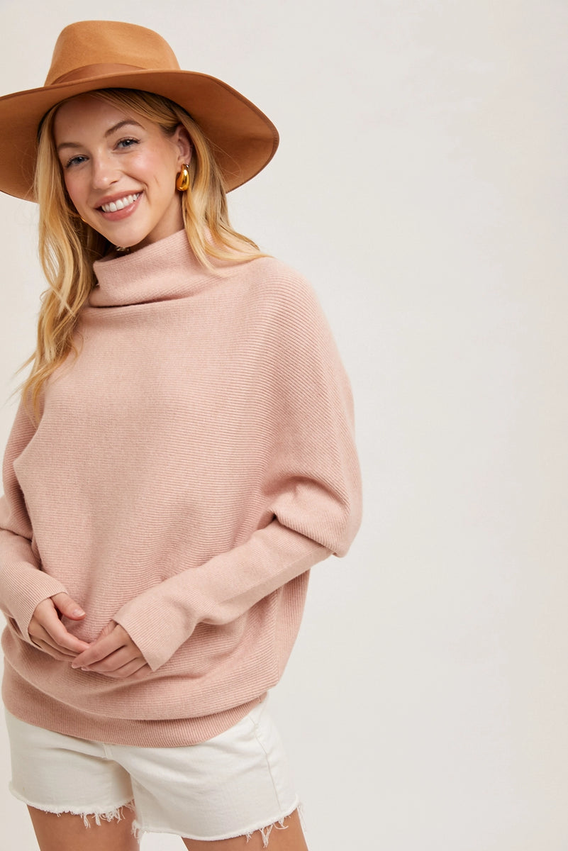 Slouch Neck Dolman Sweater